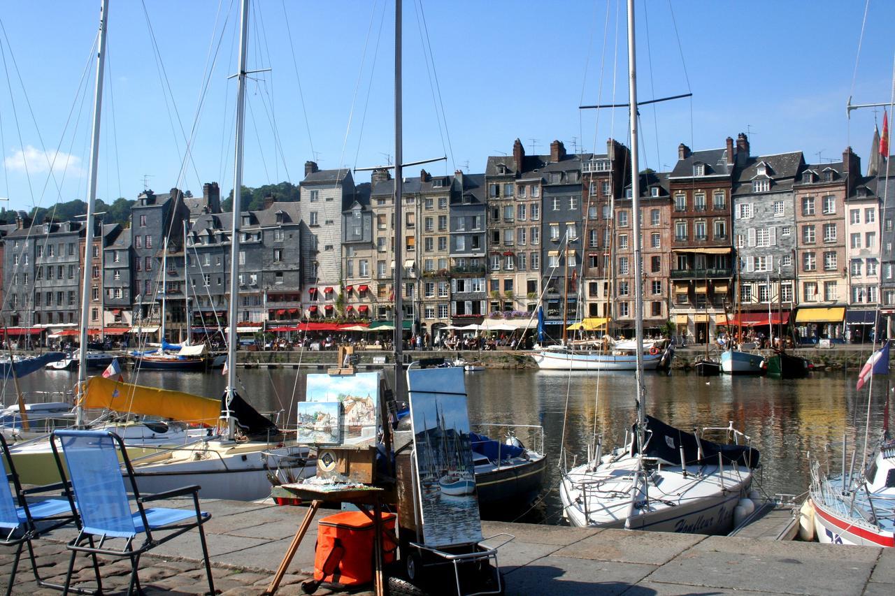 Les Maisons D'Eugene Appart'Hotel - Centre Historique Honfleur Luaran gambar